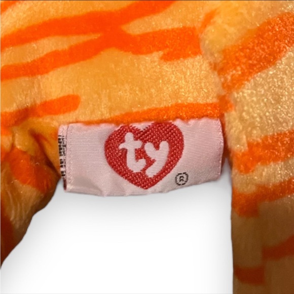 Vintage 1996 Ty Pillow Pal Purr The Cat 14” Ty Beanie Babies - Picture 5 of 5